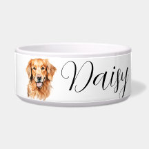 Tigela de Água para Golden Retriever