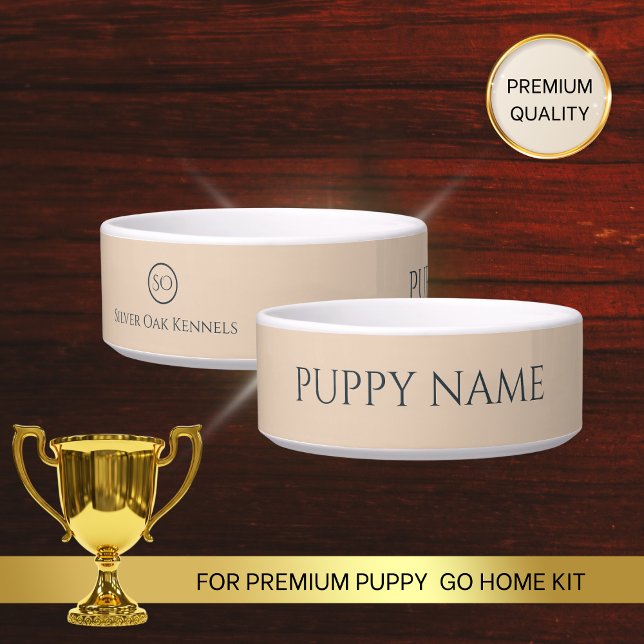 Tigela de Água Personalizada para Cachorro com Nom (Criador carregado)