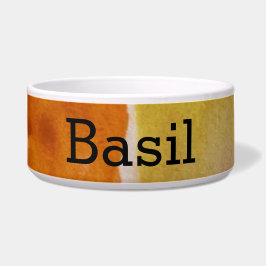 tigela de animais de estimação WATERCOLOR