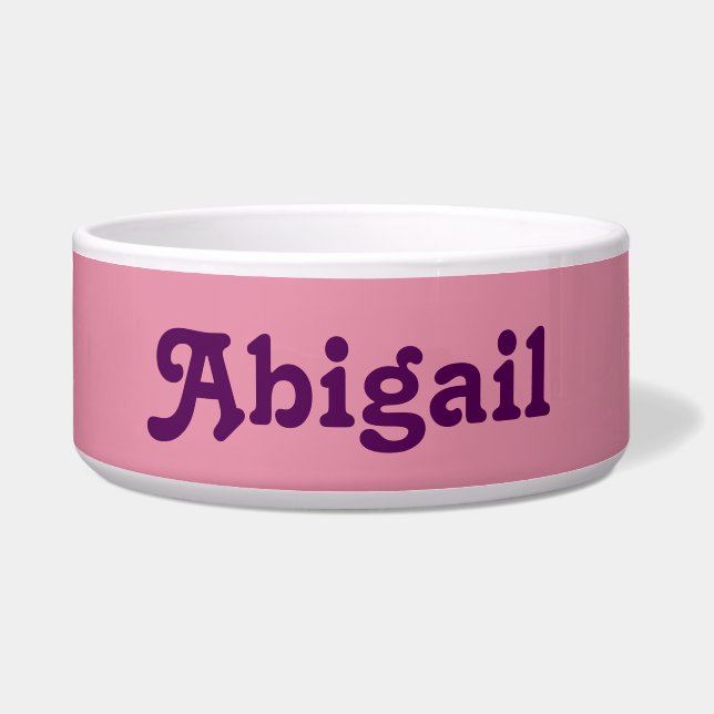 Tigela de Cachorro Abigail (Frente)