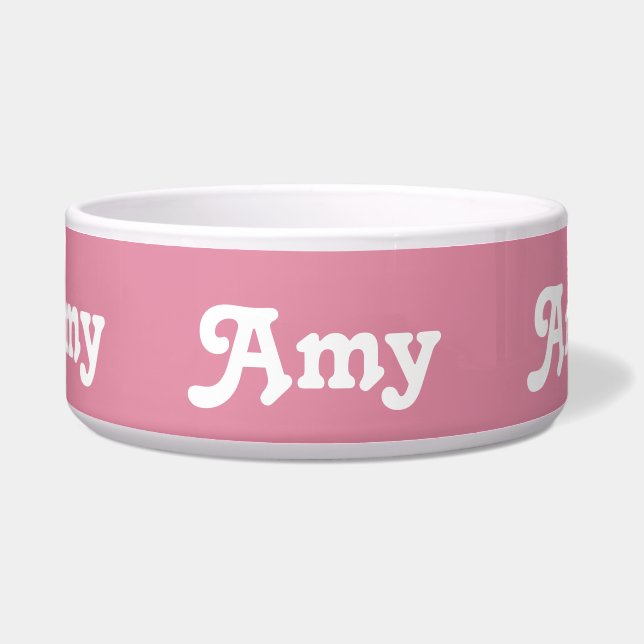 Tigela de Cachorro Amy (Frente)