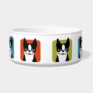 Tigela de Cachorro Boston Terriers