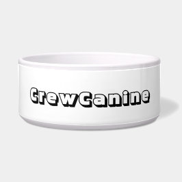 tigela de cães da Cana-de-Cana