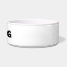 tigela de cães de design TOP DOG