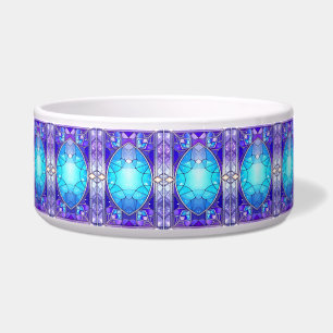 Tigela de Cerâmica Decorativa Azul para Pet
