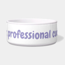 Tigela de Cerâmica Grande Personalizável para Cães