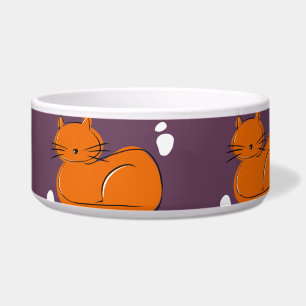 Tigela de Cerâmica para Animais de Estimação Gato
