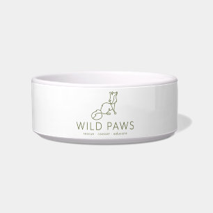 Tigela de Cerâmica para Animais de Estimação Wild 