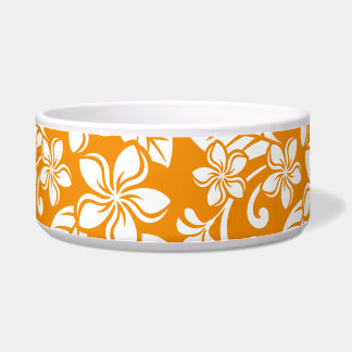 TIGELA DE CERÂMICA PARA ANIMAIS ISLAND PLUMERIA (L