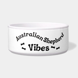 Tigela de Cerâmica para Cachorro Vibes Australian