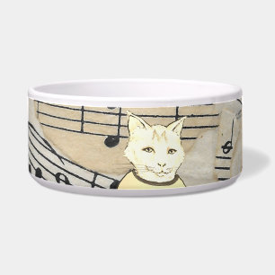 Tigela de Cerâmica para Gato Musical
