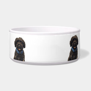 Tigela de Cerâmica para Pet Cachorro Bonito Cão de