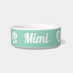 Tigela de Cerâmica Personalizada para Gatos, Prese