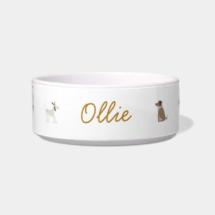 Tigela de Comida de Cachorro Personalizada