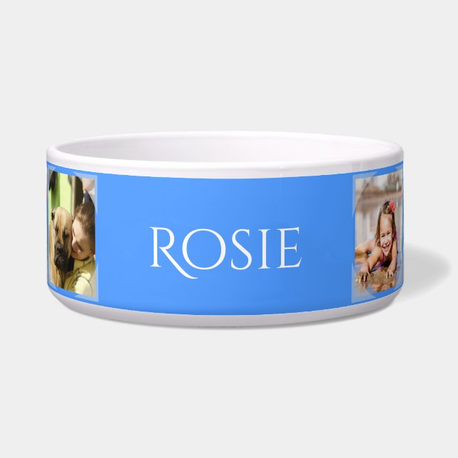 Tigela de comida para cães personalizada - HAMbWG (Frente)