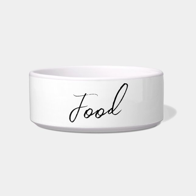 tigela de feed de script minimalístico (Frente)