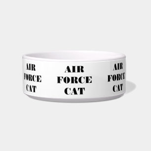 Tigela de Pet Air Force Gato