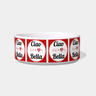 Tigela de Pet Ciao Bella