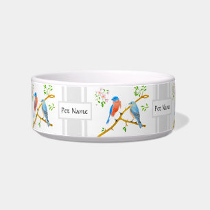 Tigela de Pet com Azulejos e Texto