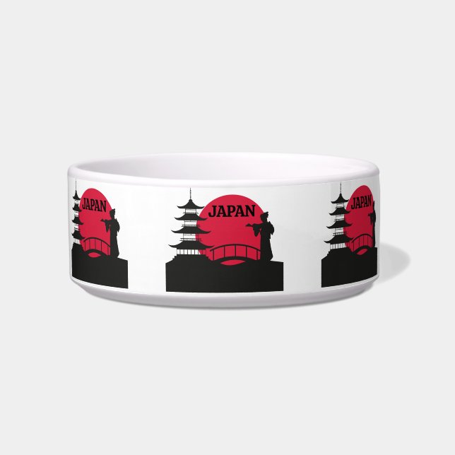 Tigela de Pet Japão (Frente)