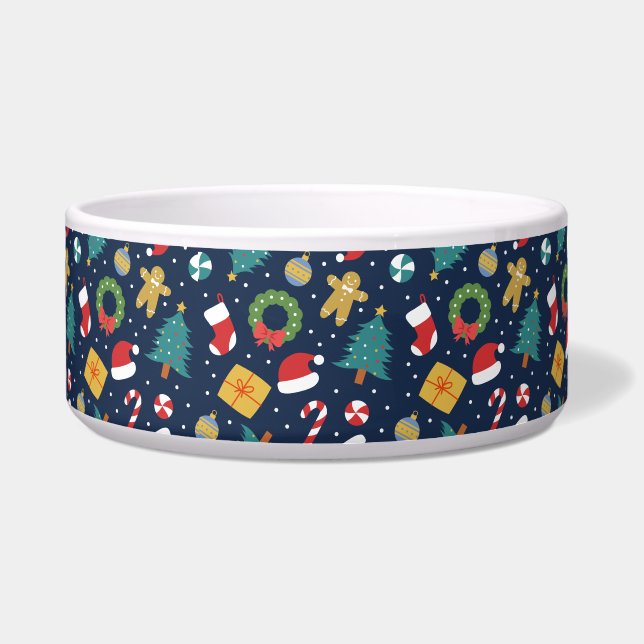 Tigela de Pet para Férias Jolly Jumble (Frente)