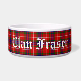Tigela de Pet Personalizada Xadrez Clan Fraser