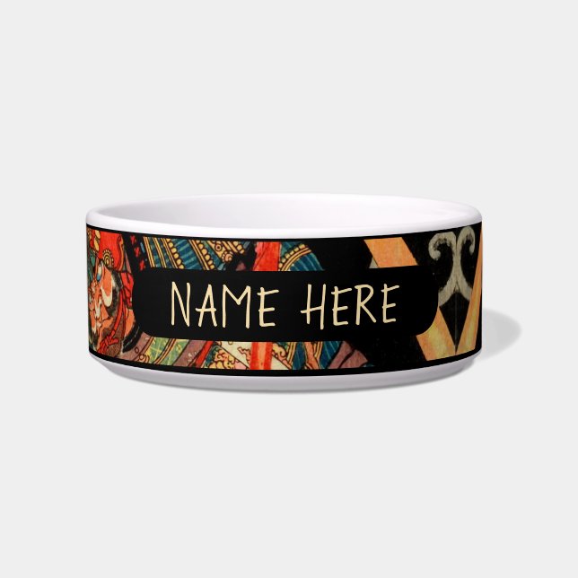 TIGELA DE SAMURAI JAPONÊS PERSONALIZADA (Frente)