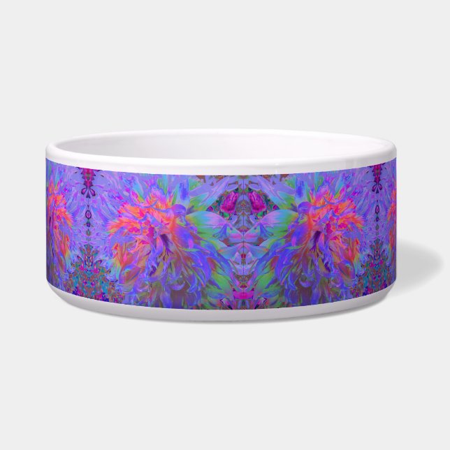 Tigela Decorativa Psicodélica Elegante Dahlia Flower (Direita)