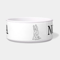 Design de Cachorro Siberiano Husky Personalizável
