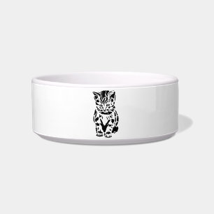 TIGELA DESIGN DE ESTILO DE CERAMIA DE COMIDA DE TINTA DE