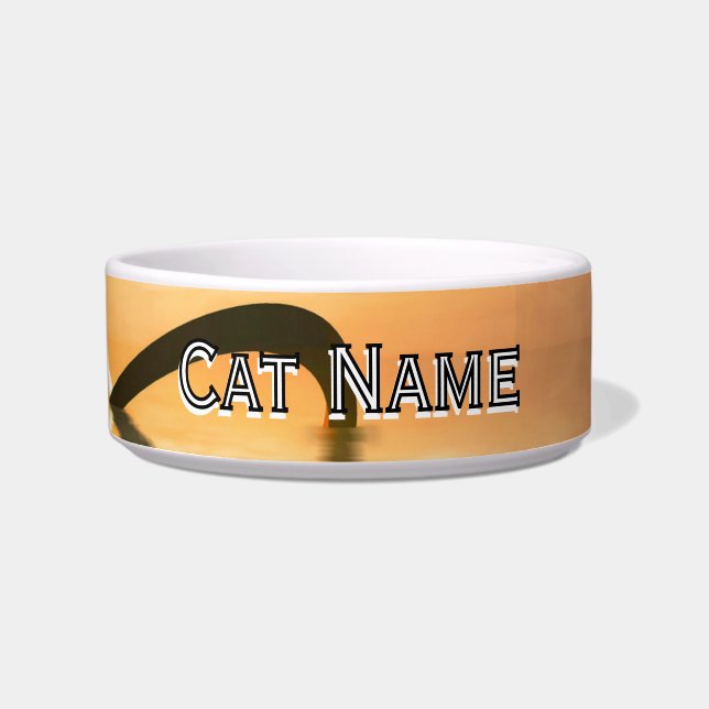 Tigela Design de Ondas do Oceano de Loop Infinito (Frente)