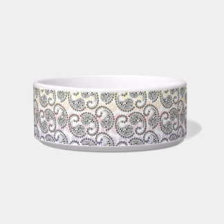 Tigela Design Funky de Paisley do Pinwheel