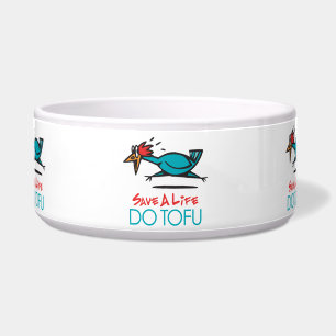 Tigela Design Humorístico Tofu