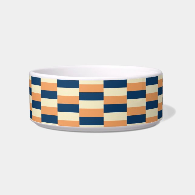 Tigela Design in three colors (blue, yellow, terracotta) (Frente)