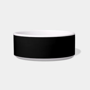 Tigela Design preto personalizado Adicionar foto ou texto