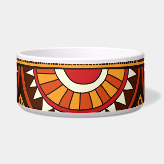 Tigela Design tribal sem costura para várias utilizações.