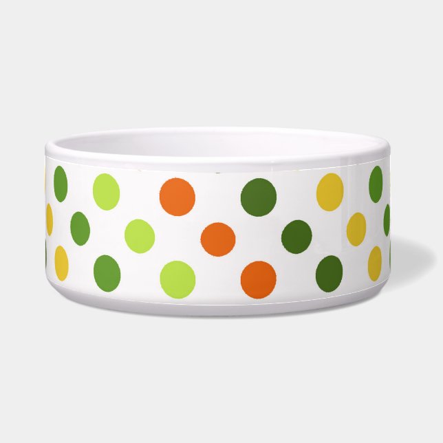 Tigela Dia de São Patrício - Pet de Diversão Irlandesa Co (Frente)