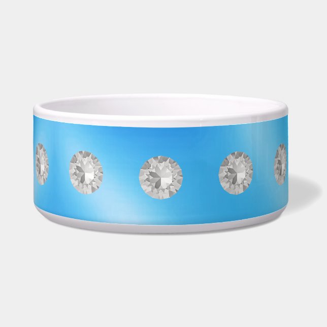 Tigela Diamantes Pet (Frente)