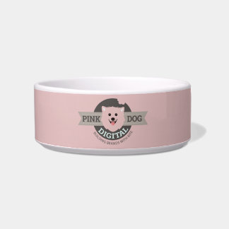 Tigela Digital para Pet Cachorro Rosa