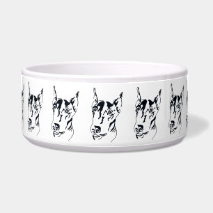 Tigela Doberman Pinscher Dog Bowl