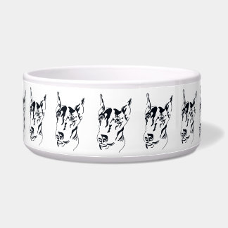 Tigela Doberman Pinscher Dog Bowl