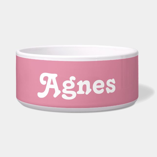 Tigela Dog Bowl Agnes (Frente)