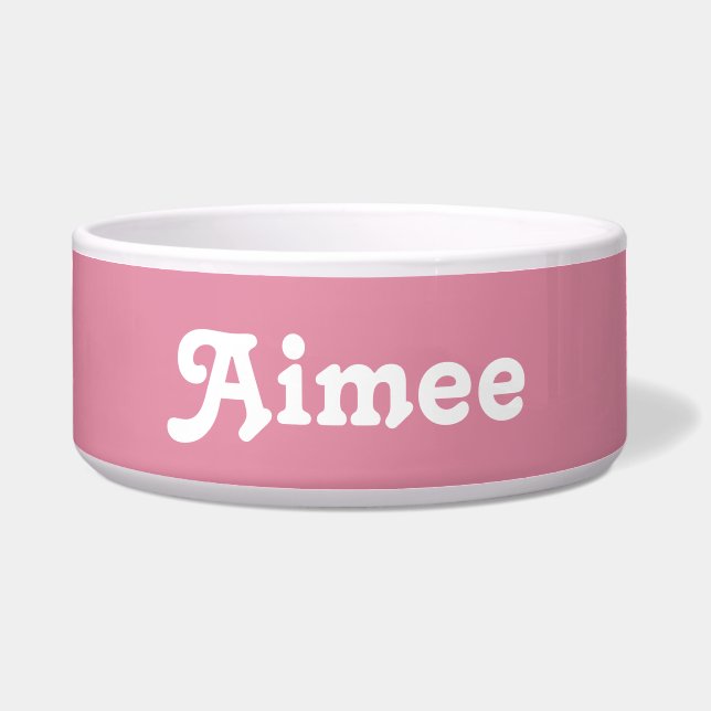 Tigela Dog Bowl Aimee (Frente)