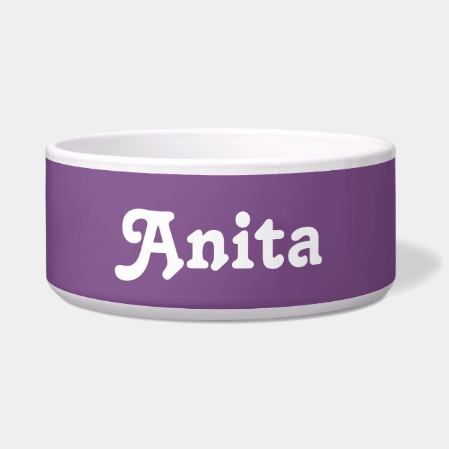 Tigela Dog Bowl Anita (Frente)