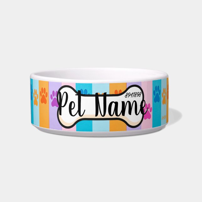 Tigela Dog Bowl with Grabovoi Code for Healing 8941898 (Frente)