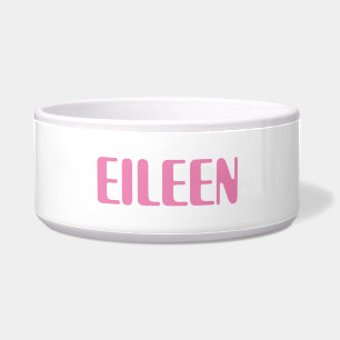 Tigela Dog Name, rainha, Bowl personalizada