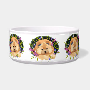 Tigela DRAGON DANCE Chow - Prato cerâmico para cães