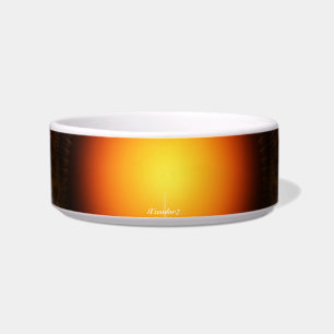 Tigela Dream Orb Fractal Art Pet Bowl