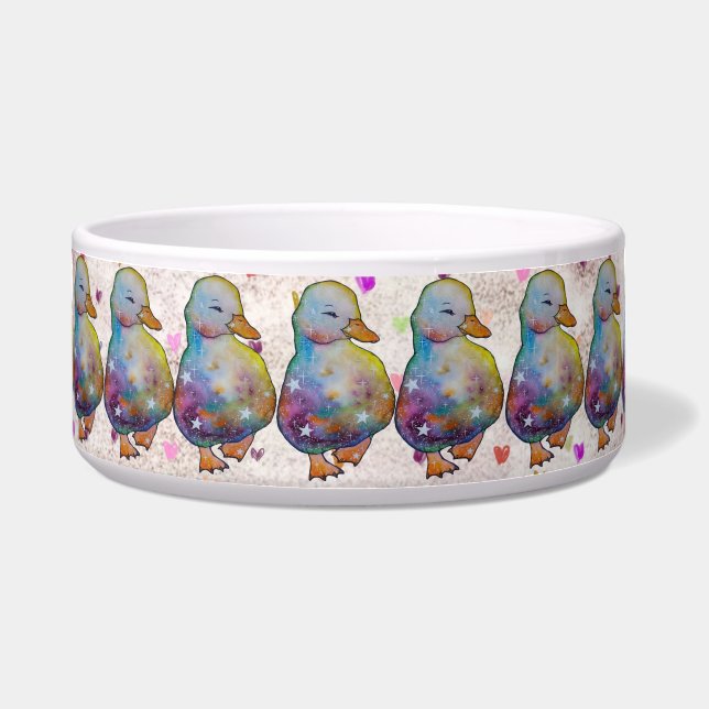 Tigela Duck named Rainbow (Frente)