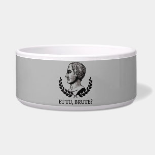Tigela E tu, Brute? Citação V de Julius Caesar, de Shakes